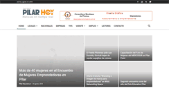 Desktop Screenshot of pilarhoy.com.ar