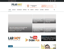 Tablet Screenshot of pilarhoy.com.ar